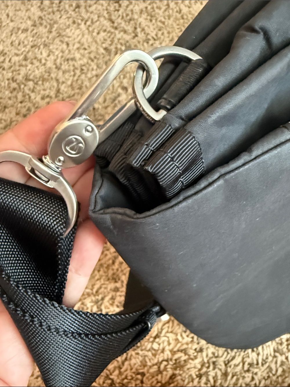 lululemon athletica Black Crossbody All Night Festival bag 5L - Picture 3 of 6